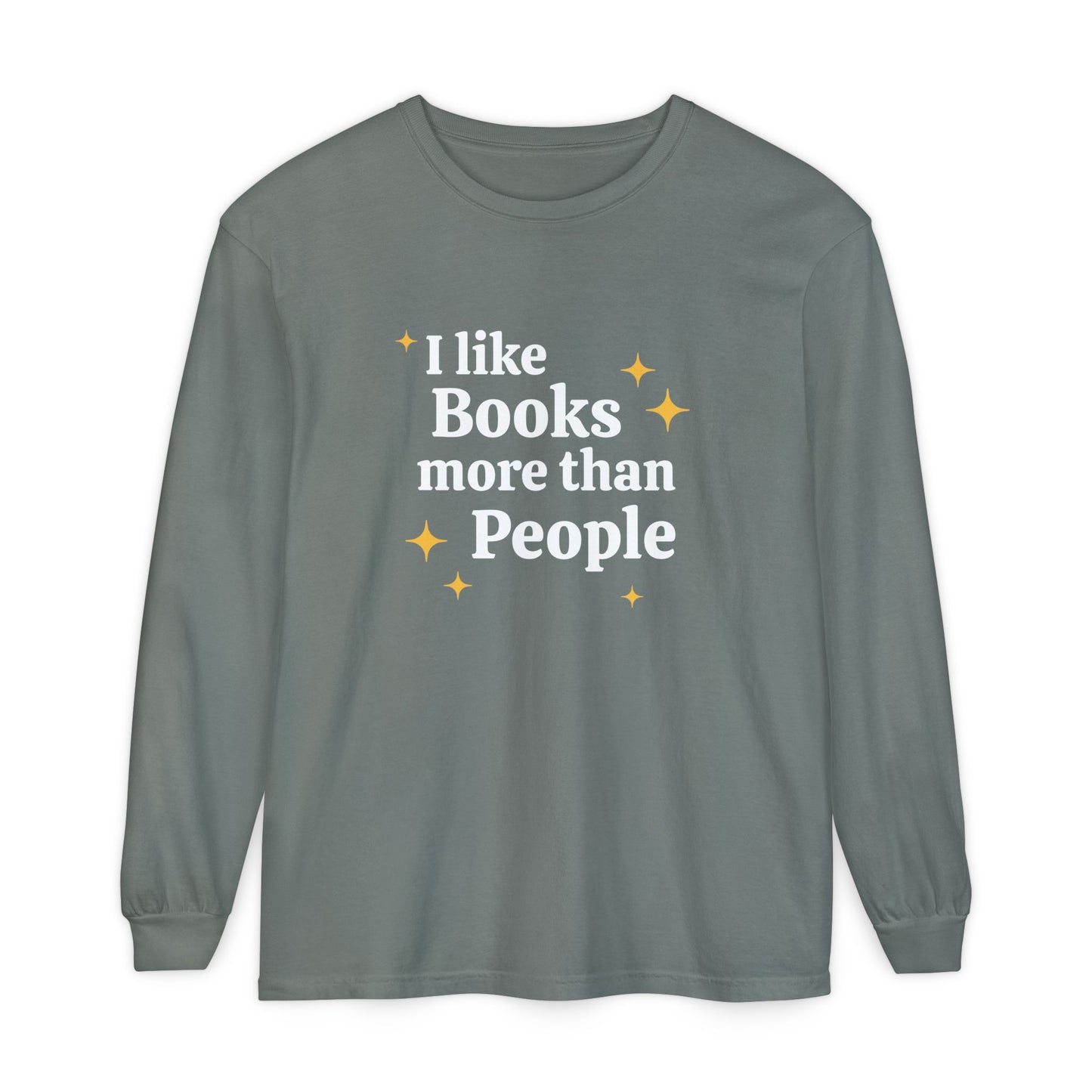 Books Over People Long Sleeve T-Shirt