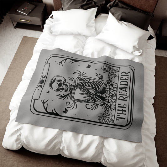 "Reader" Tarot Card Sweatshirt Blanket