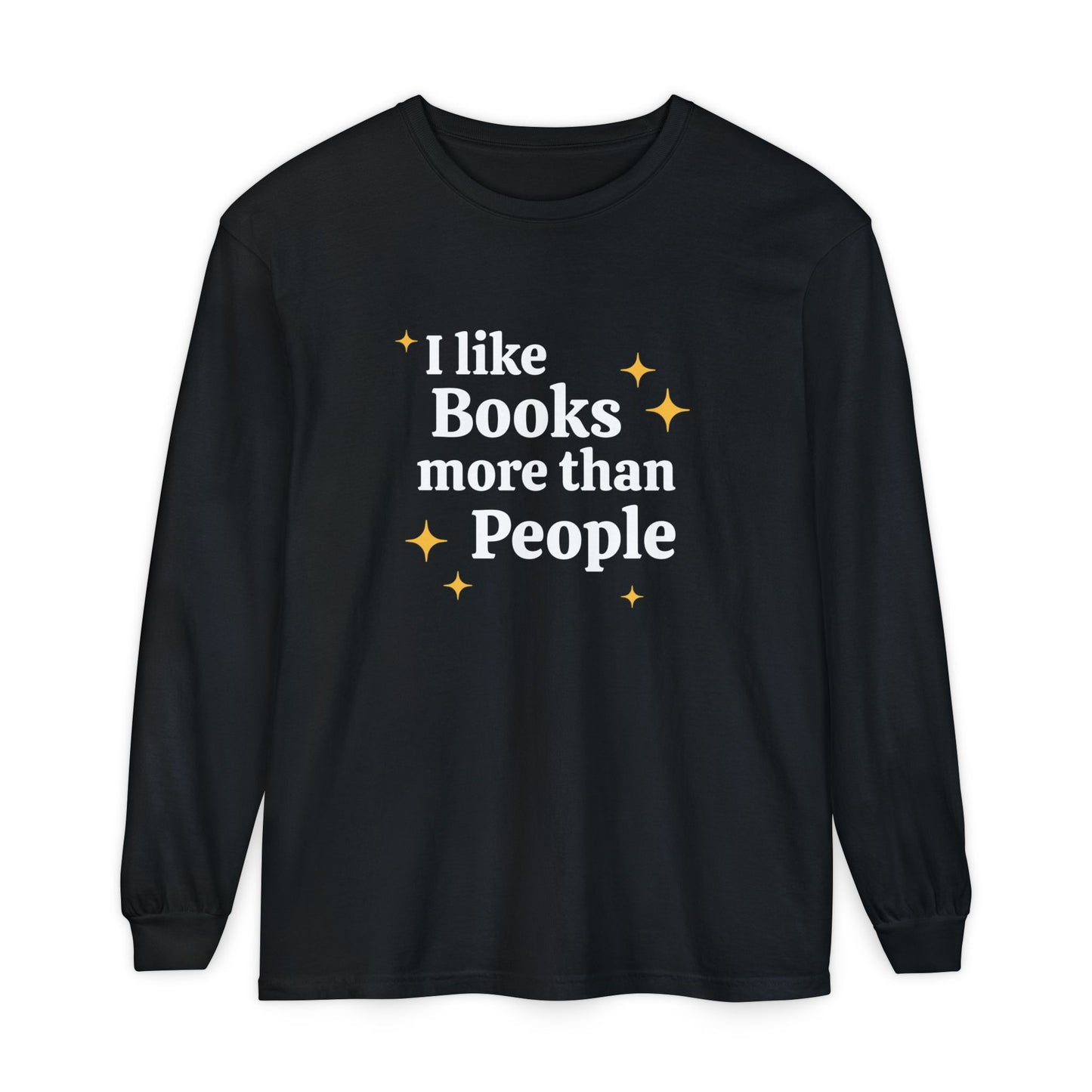 Books Over People Long Sleeve T-Shirt